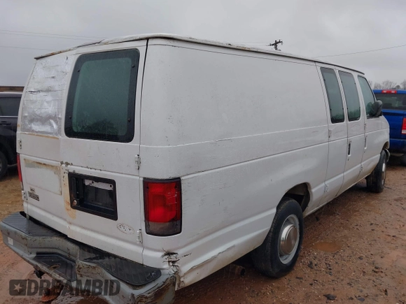 2000 Ford Econoline Cargo with VIN 1FTNS24L1YHB02162, listed as a IAAI auction lot 41559752 with 117,494 mi miles and . Bid and sale history available at DreamBid. Image 4.
