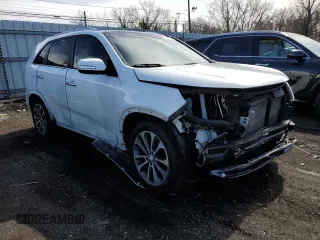 2014 Kia Sorento SX Limited with VIN 5XYKWDA75EG518858, listed as a Copart auction lot 49203055 with 53,396 mi miles and Salvage title. Bid and sale history available at DreamBid. Image 4.