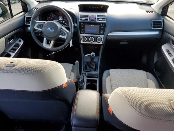 2017 Subaru Crosstrek Premium with VIN JF2GPABC1HG232456, listed as a Copart auction lot 86899644 with 33,444 mi miles and Salvage Title. Bid and sale history available at carsss.com. Image 8.
