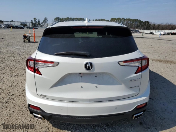 2024 Acura RDX w/Technology Package with VIN 5J8TC2H53RL015007, listed as a Copart auction lot 42805155 with 9,637 mi miles and Salvage Title. Bid and sale history available at carsss.com. Image 6.