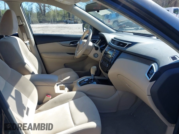 2015 Nissan Rogue S with VIN KNMAT2MV4FP508646, listed as a IAAI auction lot 41814657 with 151,505 mi miles and . Bid and sale history available at DreamBid. Image 5.