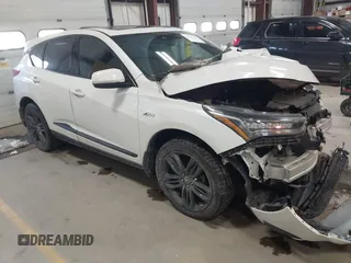 2019 Acura RDX w/A-Spec Pkg with VIN 5J8TC2H64KL800117, listed as a IAAI auction lot 41555780 with 88,183 mi miles. Bid and sale history available at carsss.com. Image 1.