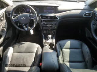 2018 Infiniti QX30 ESSENTIAL with VIN SJKCH5CP0JA057173, listed as a Copart auction lot 68565974 with 53,983 mi miles and Salvage Title. Bid and sale history available at carsss.com. Image 8.