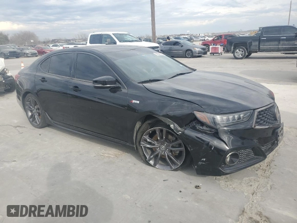 2019 Acura TLX w/A-Spec Pkg with VIN 19UUB2F6XKA004297, listed as a Copart auction lot 89343005 with 112,572 mi miles and Clean Title. Bid and sale history available at carsss.com. Image 4.