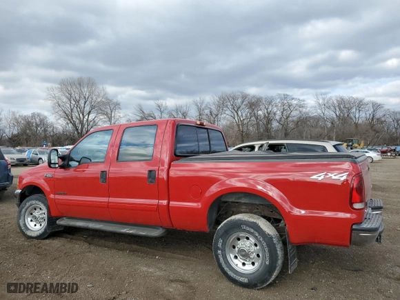 2002 Ford Super Duty F-250 XL with VIN 1FTNW21F92EB22834, listed as a Copart auction lot 46850875 with 156,769 mi miles and Salvage Title. Bid and sale history available at carsss.com. Image 2.
