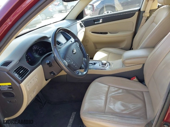 2011 Hyundai Genesis with VIN KMHGC4DF2BU124838, listed as a IAAI auction lot 41792783 with NaN miles. Bid and sale history available at carsss.com. Image 21.