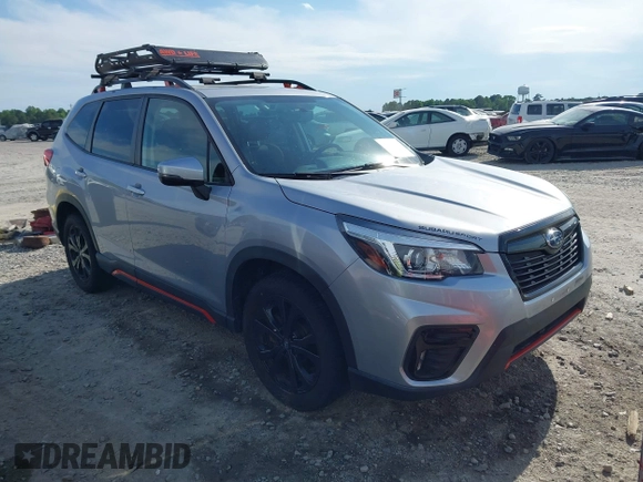 2020 Subaru Forester Special Sports with VIN JF2SKARC3LH503521, listed as a IAAI auction lot 42242029 with 63,808 mi miles and . Bid and sale history available at DreamBid. Image 1.