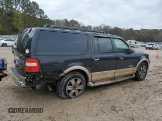 2007 Ford Expedition Max Eddie Bauer с VIN 1FMFK18507LA72525, выставлен на аукционе Copart как лот 80864114 с пробегом 199 523 миль миль и Списание • Salvage title. История ставок и продаж доступна на DreamBid. Изображение 3.