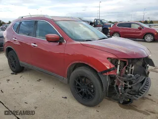 2016 Nissan Rogue S with VIN KNMAT2MV5GP643698, listed as a Copart auction lot 78481404 with 152,846 mi miles and Salvage Title. Bid and sale history available at carsss.com. Image 4.