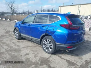 2020 Honda CR-V Touring with VIN 7FARW2H91LE012284, listed as a IAAI auction lot 41672460 with 28,207 mi miles and . Bid and sale history available at DreamBid. Image 3.