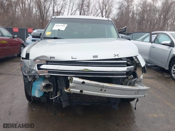 2016 Ford Flex SEL with VIN 2FMGK5C81GBA07096, listed as a IAAI auction lot 41167950 with 163,075 mi miles. Bid and sale history available at carsss.com. Image 13.