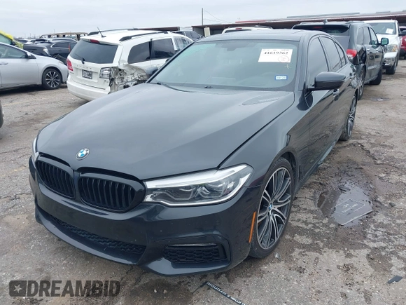 2017 BMW 5 Series 540i with VIN WBAJE5C37HG914013, listed as a IAAI auction lot 41619362 with 64,005 mi miles and . Bid and sale history available at DreamBid. Image 2.
