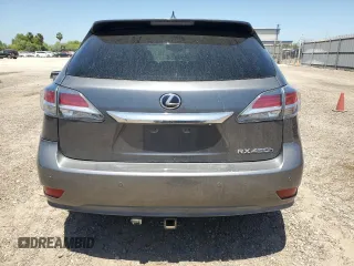 2015 Lexus RX 450h with VIN 2T2ZB1BA1FC002539, listed as a Copart auction lot 53195065 with 111,621 mi miles and Salvage title. Bid and sale history available at DreamBid. Image 6.