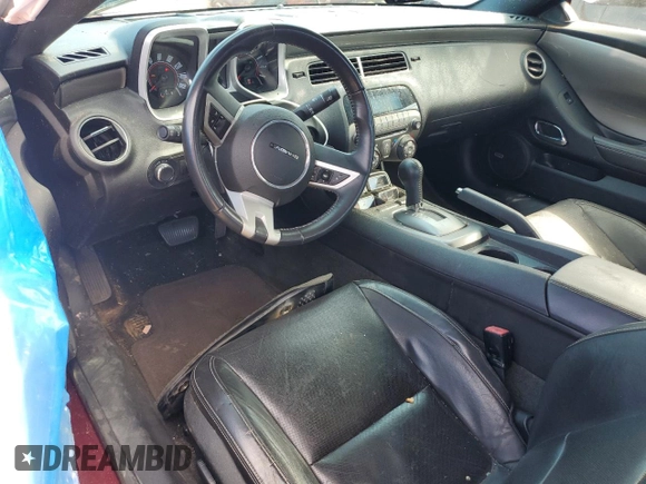 2011 Chevrolet Camaro 2LT with VIN 2G1FC1ED2B9121892, listed as a Copart auction lot 56714725 with 146,818 mi miles and Salvage title. Bid and sale history available at DreamBid. Image 8.