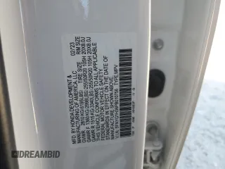 2023 Honda Pilot Sport with VIN 5FNYG1H36PB010756, listed as a Copart auction lot 77183634 with 27,314 mi miles and Salvage Title. Bid and sale history available at carsss.com. Image 16.