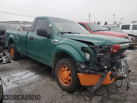 2017 Ford F-150 XL with VIN 1FTMF1C88HKC37763, listed as a Copart auction lot 52738935 with Not Provided miles and Salvage Title. Bid and sale history available at carsss.com. Image 4.