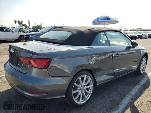 2016 Audi A3 1.8T Premium with VIN WAU67LFF3G1100498, listed as a Copart auction lot 71476464 with 19,178 mi miles and Salvage Title. Bid and sale history available at carsss.com. Image 3.