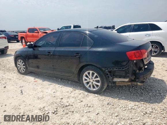 2012 Volkswagen Jetta SE with VIN 3VWDX7AJ1CM307026, listed as a Copart auction lot 57029175 with 109,255 mi miles and Salvage title. Bid and sale history available at DreamBid. Image 2.