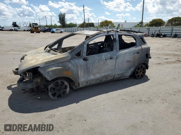 2020 Ford EcoSport SE with VIN MAJ3S2GE3LC350817, listed as a Copart auction lot 50931315 with Not Provided miles and Non Repairable. Bid and sale history available at carsss.com. Image 1.
