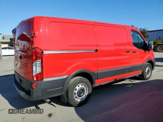 2024 Ford Transit Cargo with VIN 1FTYE1Y85RKA14658, listed as a Copart auction lot 47059425 with 8,418 mi miles and Clean Title. Bid and sale history available at carsss.com. Image 3.