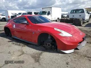 2014 Nissan 370Z Nismo with VIN JN1AZ4EH5EM630146, listed as a Copart auction lot 48034785 with Not Provided miles and Salvage Title. Bid and sale history available at DreamBid. Image 4.
