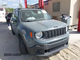 2018 Jeep Renegade Latitude with VIN ZACCJABB3JPG99232, listed as a IAAI auction lot 41622277 with 116,358 mi miles. Bid and sale history available at carsss.com. Image 1.