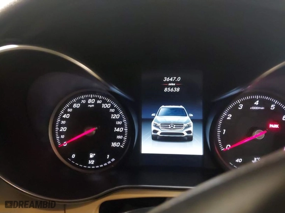 2016 Mercedes-Benz GLC with VIN WDC0G4KB8GF112354, listed as a IAAI auction lot 41760887 with 85,638 mi miles. Bid and sale history available at carsss.com. Image 7.
