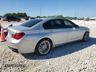 2013 BMW 7 Series 750i с VIN WBAYA8C54DC996698, выставлен на аукционе Copart как лот 53235915 с пробегом 116 247 миль миль и Списание • Salvage title. История ставок и продаж доступна на DreamBid. Изображение 3.