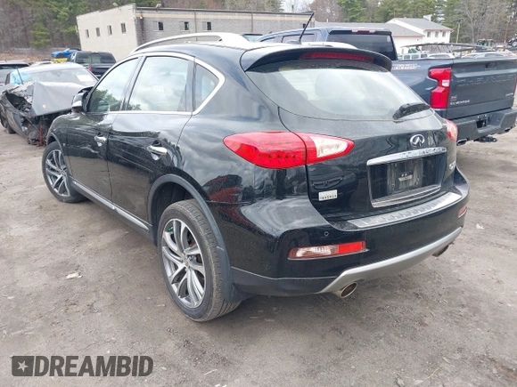 2017 Infiniti QX50 with VIN JN1BJ0RR4HM412971, listed as a IAAI auction lot 42030299 with 84,528 mi miles and . Bid and sale history available at DreamBid. Image 3.