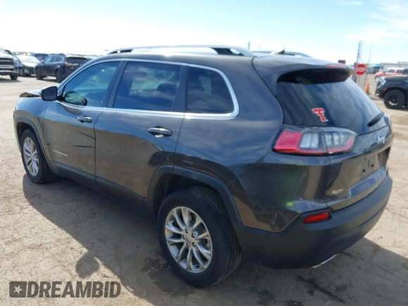 2021 Jeep Cherokee Latitude Lux with VIN 1C4PJLMX4MD239201, listed as a IAAI auction lot 41520717 with 34,942 mi miles. Bid and sale history available at carsss.com. Image 3.