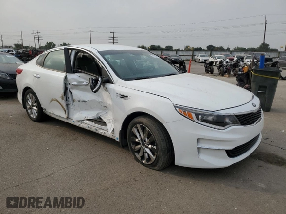 2018 Kia Optima LX with VIN 5XXGT4L36JG273950, listed as a Copart auction lot 70705524 with 78,540 mi miles and Salvage Title. Bid and sale history available at carsss.com. Image 4.