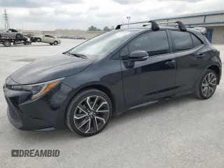 2022 Toyota Corolla Hatchback SE with VIN JTNB4MBE1N3155087, listed as a Copart auction lot 53367865 with 43,647 mi miles and Clean Title. Bid and sale history available at carsss.com. Image 1.