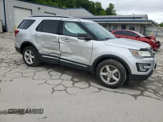 2017 Ford Explorer XLT with VIN 1FM5K8D86HGB68092, listed as a Copart auction lot 58046485 with 78,572 mi miles and Salvage title. Bid and sale history available at DreamBid. Image 4.