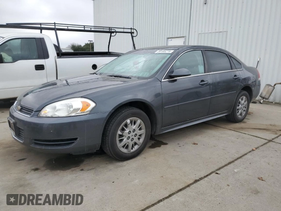 2010 Chevrolet Impala Police Police z VIN 2G1WD5EM4A1252386, wystawiony jako Copart lot #39185274 z przebiegiem 120 086 mil mil oraz Szkoda całkowita • Salvage title. Historia ofert i sprzedaży dostępna na DreamBid. Obrazek 1.