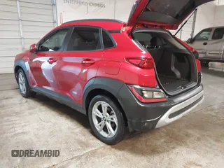 2022 Hyundai Kona SEL with VIN KM8K32AB7NU891234, listed as a IAAI auction lot 41329880 with 20,486 mi miles. Bid and sale history available at carsss.com. Image 3.
