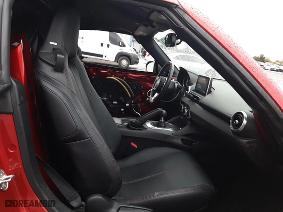 2017 Mazda MX-5 Miata RF Grand Touring with VIN JM1NDAM72H0104797, listed as a Copart auction lot 43867174 with 48,630 mi miles. Bid and sale history available at carsss.com. Image 10.