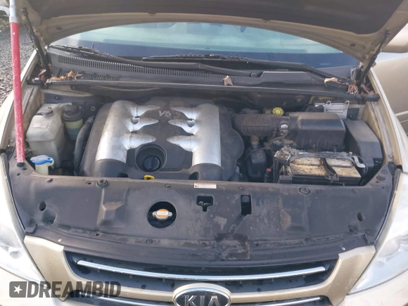 2007 Kia Sedona EX with VIN KNDMB233676121720, listed as a IAAI auction lot 41606082 with 200,736 mi miles. Bid and sale history available at carsss.com. Image 10.