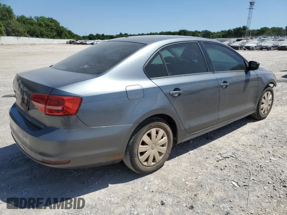 2015 Volkswagen Jetta S with VIN 3VW2K7AJ2FM303531, listed as a Copart auction lot 57272785 with 171,855 mi miles and Salvage title. Bid and sale history available at DreamBid. Image 3.