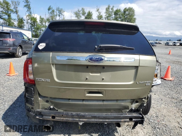 2013 Ford Edge Limited z VIN 2FMDK4KC1DBB38284, wystawiony jako Copart lot #58181755 z przebiegiem 112 842 mil mil oraz Szkody całkowita. Historia ofert i sprzedaży dostępna na DreamBid. Obrazek 6.
