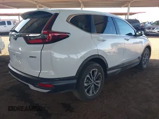2022 Honda CR-V EX with VIN 5J6RW2H58NA014127, listed as a IAAI auction lot 42128343 with 18,622 mi miles and . Bid and sale history available at DreamBid. Image 4.