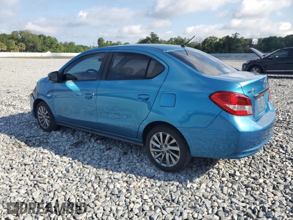2019 Mitsubishi Mirage ES z VIN ML32F3FJ8KHF07358, wystawiony jako Copart lot #54682865 z przebiegiem 99 286 mil mil oraz Szkoda całkowita • Salvage title. Historia ofert i sprzedaży dostępna na DreamBid. Obrazek 2.