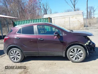 2018 Buick Encore Preferred with VIN KL4CJASB9JB682147, listed as a IAAI auction lot 41903115 with 57,897 mi miles and . Bid and sale history available at carsss.com. Image 13.