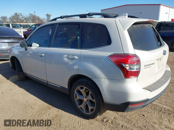 2016 Subaru Forester 2.5i Touring with VIN JF2SJAVC7GH404943, listed as a IAAI auction lot 41246088 with 157,913 mi miles. Bid and sale history available at carsss.com. Image 3.