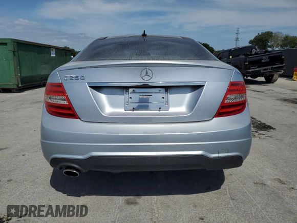 2013 Mercedes-Benz C 250 with VIN WDDGJ4HB0DF995087, listed as a Copart auction lot 54379365 with 104,348 mi miles and Clean Title. Bid and sale history available at DreamBid. Image 6.