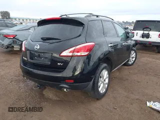 2014 Nissan Murano SV with VIN JN8AZ1MU3EW411267, listed as a IAAI auction lot 41758581 with 120,907 mi miles and . Bid and sale history available at DreamBid. Image 4.
