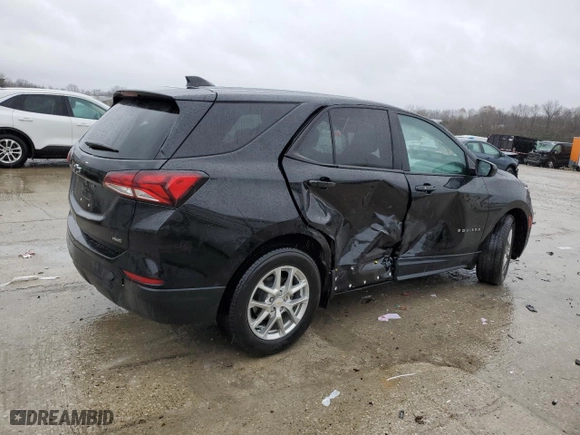 2022 Chevrolet Equinox LS with VIN 2GNAXSEV8N6118545, listed as a Copart auction lot 85047934 with 11,169 mi miles and Salvage Title. Bid and sale history available at carsss.com. Image 3.