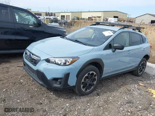 2022 Subaru Crosstrek with VIN JF2GTAAC6N9241781, listed as a IAAI auction lot 41850235 with 80,140 mi miles. Bid and sale history available at carsss.com. Image 2.