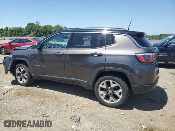 2018 Jeep Compass Limited z VIN 3C4NJDCB9JT143430, wystawiony jako Copart lot #60709655 z przebiegiem 87 539 mil mil oraz Szkoda całkowita • Salvage title. Historia ofert i sprzedaży dostępna na DreamBid. Obrazek 2.
