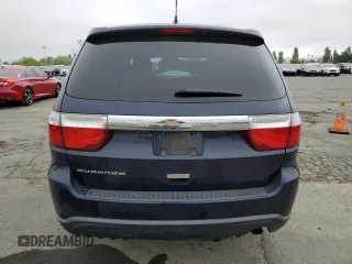 2012 Dodge Durango SXT with VIN 1C4RDHAG8CC308249, listed as a Copart auction lot 54008395 with 113,512 mi miles and Salvage Title. Bid and sale history available at carsss.com. Image 6.