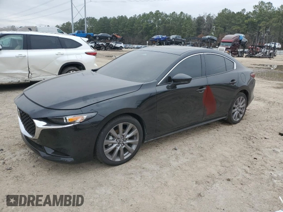 2024 Mazda 3 S Preferred with VIN 3MZBPACM9RM436636, listed as a Copart auction lot 43819195 with 5,304 mi miles and Salvage title. Bid and sale history available at DreamBid. Image 1.